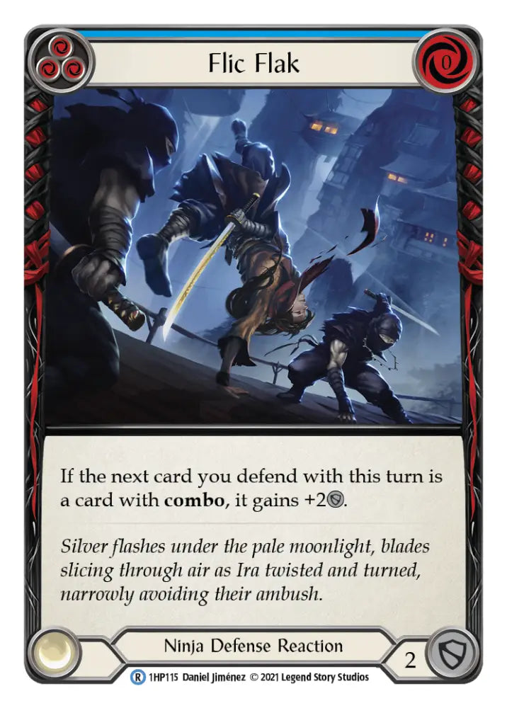 Flic Flak (Blue) [1HP115] (History Pack 1) - Flesh And Blood Single