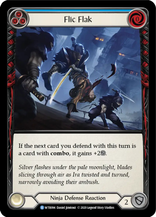 Flic Flak (Blue) [Welcome to Rathe Unlimited] Unlimited Normal - Flesh And Blood Single