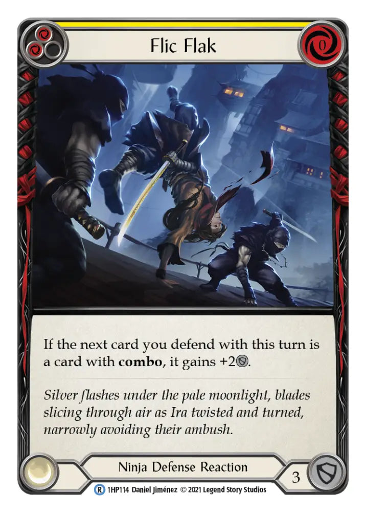 Flic Flak (Yellow) [1HP114] (History Pack 1) - Flesh And Blood Single