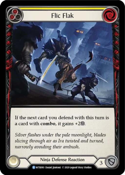 Flic Flak (Yellow) [Welcome to Rathe Unlimited] Unlimited Rainbow Foil - Flesh And Blood Single