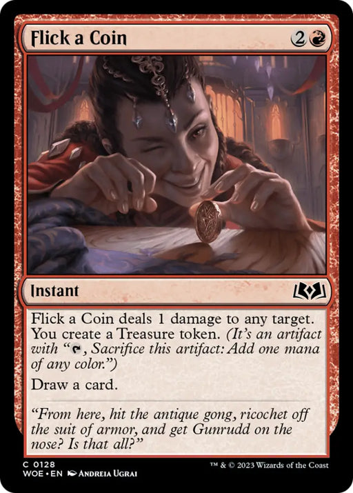 Flick a Coin [Wilds of Eldraine] - MTG Single