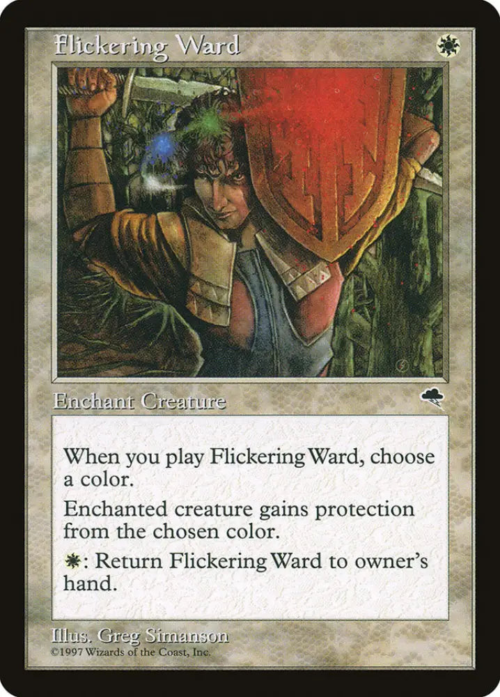 Flickering Ward [Tempest] - MTG Single