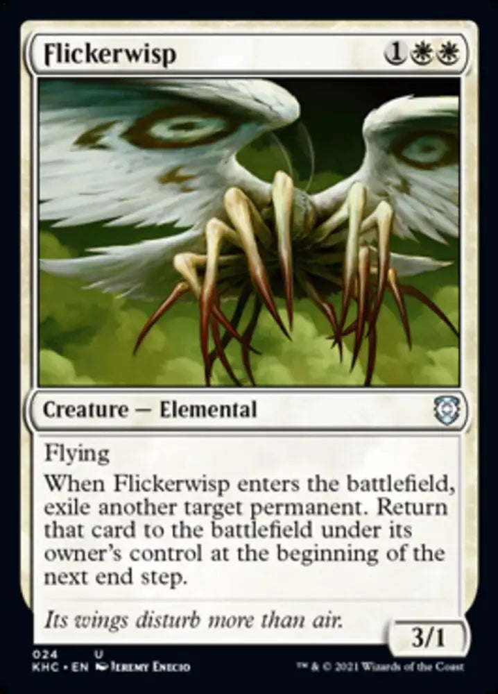 Flickerwisp [Kaldheim Commander] - MTG Single