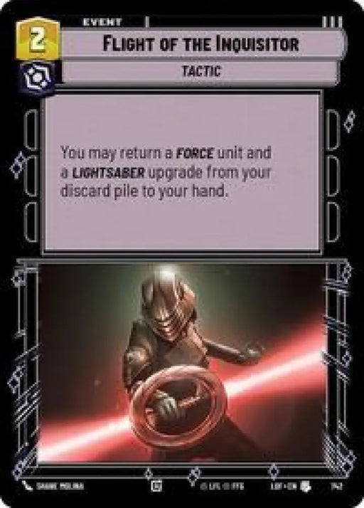 Flight of the Inquisitor (Foil) (742) [Legends of the Force]