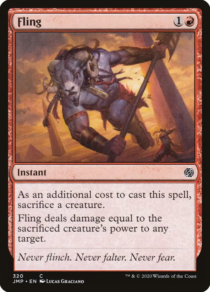 Fling [Jumpstart] - MTG Single