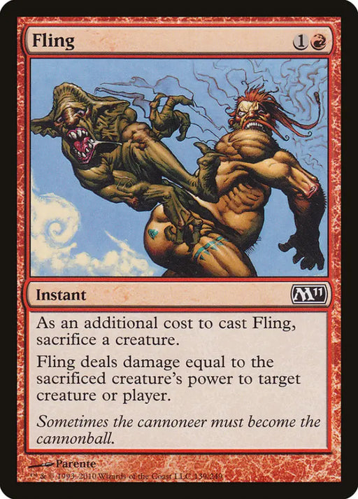 Fling [Magic 2011] - MTG Single