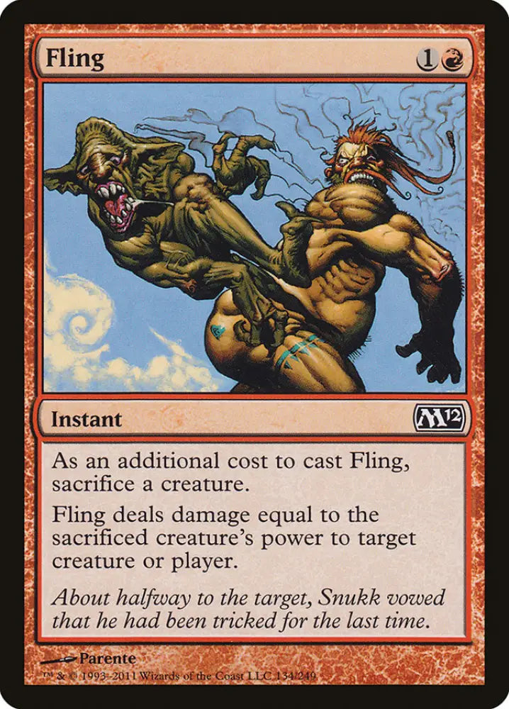 Fling [Magic 2012] - MTG Single