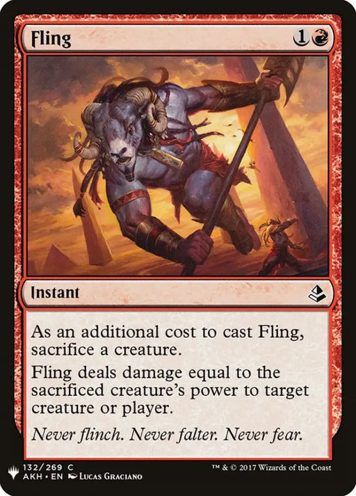 Fling [Mystery Booster] - MTG Single