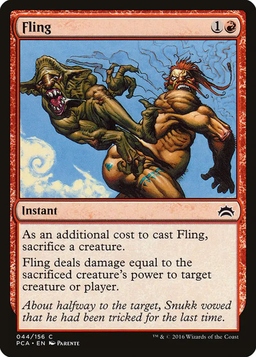Fling [Planechase Anthology] - MTG Single