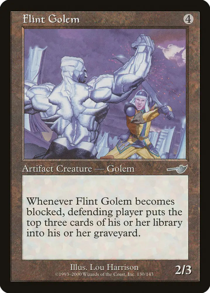 Flint Golem [Nemesis] - MTG Single