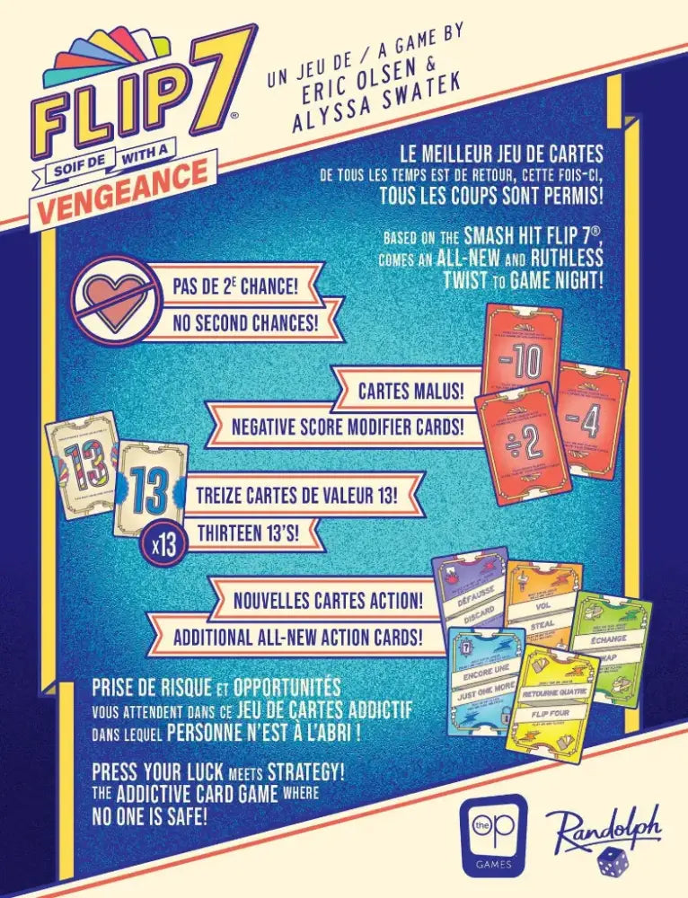 Flip 7: Vengeance (ML) - Board Games