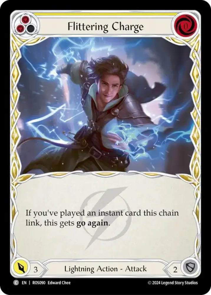 Flittering Charge (Yellow) [Rosetta] - Flesh And Blood Single