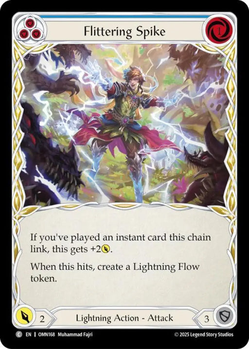 Flittering Spike (Blue) (OMN168) [Omens of the Third Age]