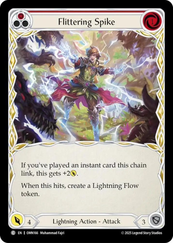 Flittering Spike (Red) (OMN166) [Omens of the Third Age]