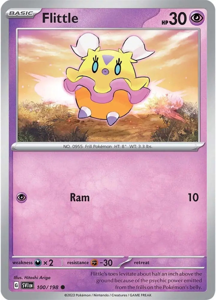 Flittle (100/198) [Scarlet & Violet: Base Set] - Pokemon Single