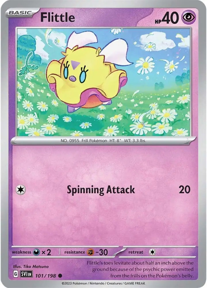 Flittle (101/198) [Scarlet & Violet: Base Set] - Pokemon Single