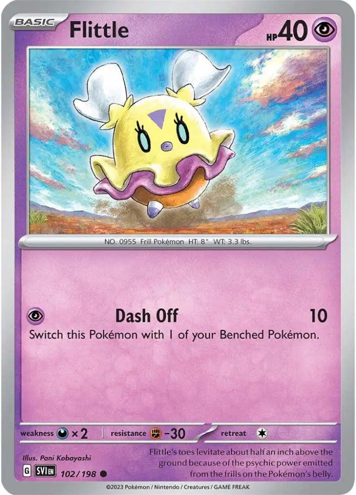 Flittle (102/198) [Scarlet & Violet: Base Set] - Pokemon Single