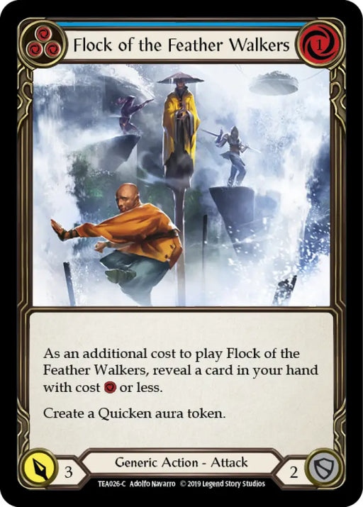 Flock of the Feather Walkers (Blue) [TEA026-C] (Dorinthea Hero Deck) 1st Edition Normal - Flesh And Blood Single