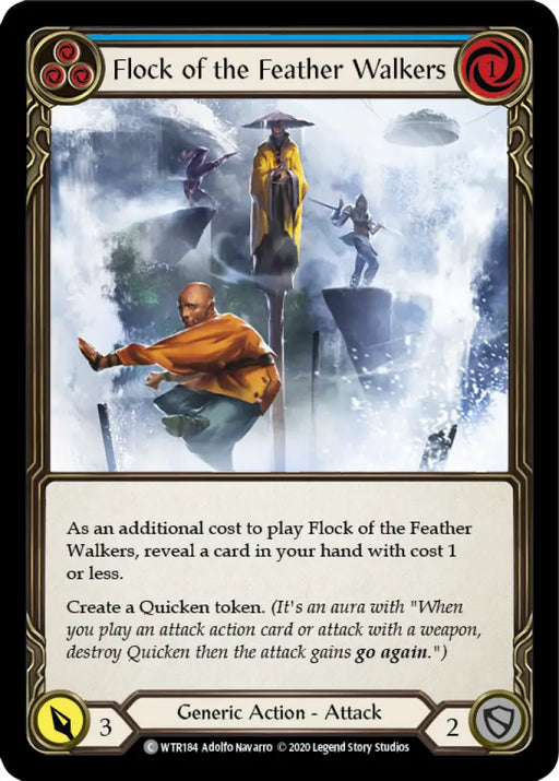 Flock of the Feather Walkers (Blue) [Welcome to Rathe Unlimited] Unlimited Normal - Flesh And Blood Single