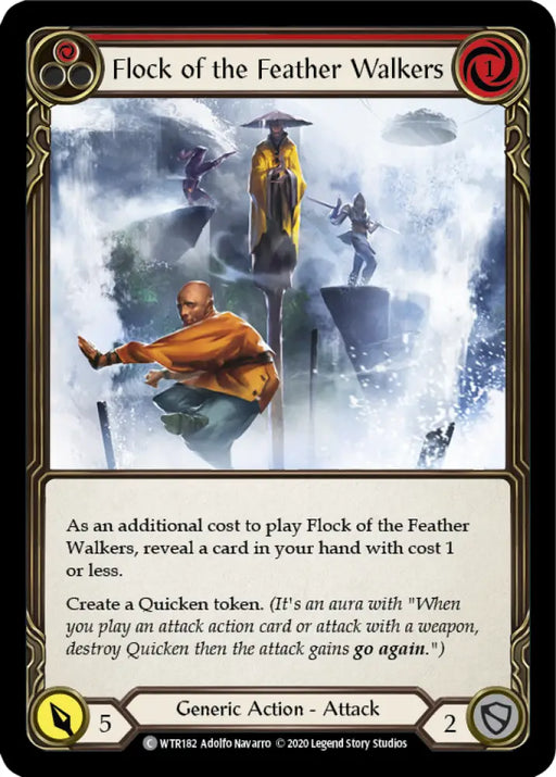 Flock of the Feather Walkers (Red) [Welcome to Rathe Unlimited] Unlimited Normal - Flesh And Blood Single