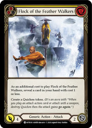 Flock of the Feather Walkers (Yellow) [Welcome to Rathe Unlimited] Unlimited Rainbow Foil - Flesh And Blood Single