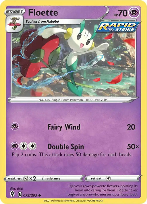 Floette (072/203) [Sword & Shield: Evolving Skies] - Pokemon Single