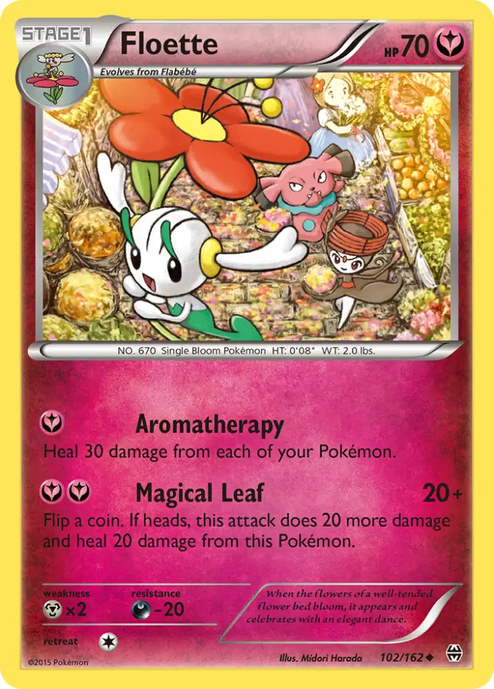 Floette (102/162) [XY: BREAKthrough] - Pokemon Single