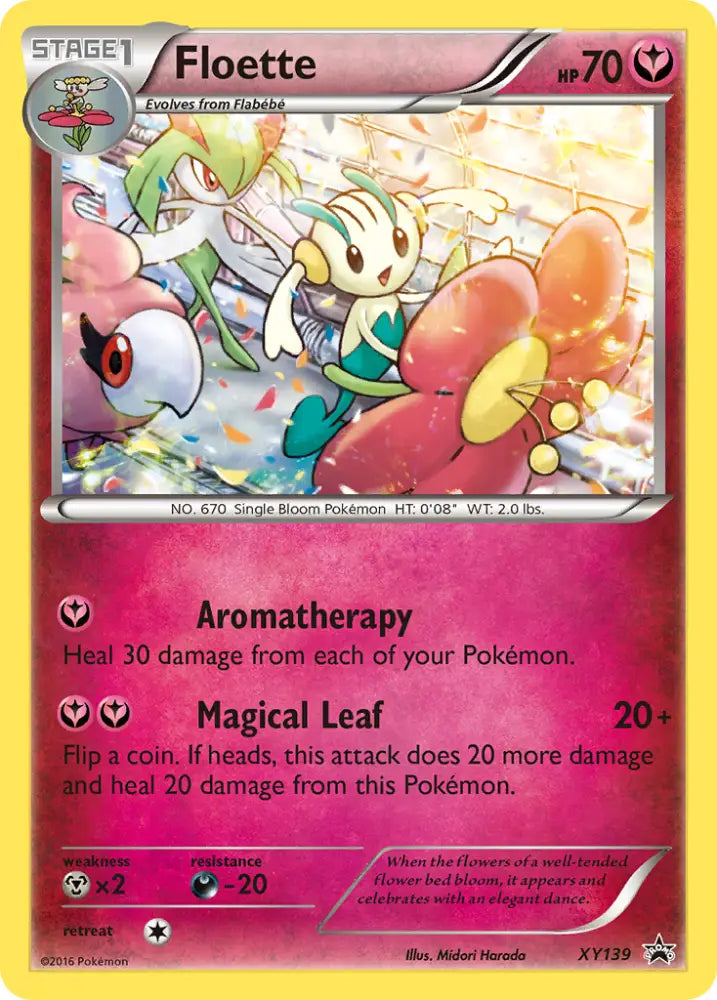 Floette (XY139) [XY: Black Star Promos] - Pokemon Single