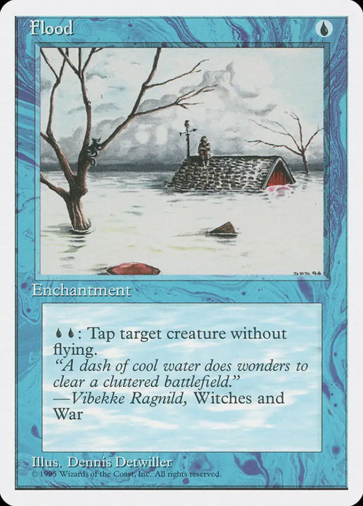 Flood [Fourth Edition] - MTG Single