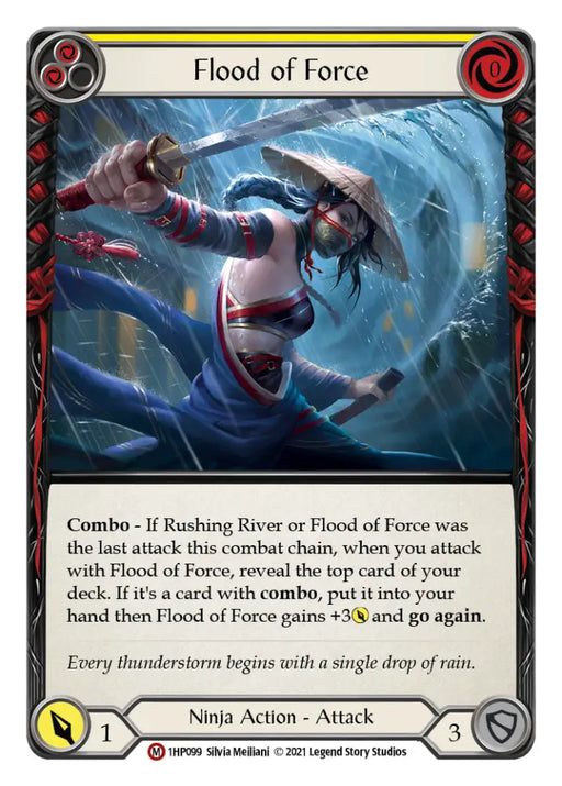 Flood of Force [1HP099] (History Pack 1) - Flesh And Blood Single