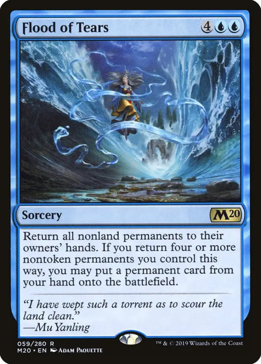 Flood of Tears [Core Set 2020] - MTG Single
