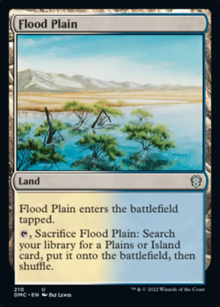 Flood Plain [Dominaria United Commander] - MTG Single