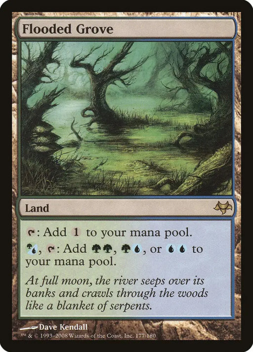 Flooded Grove [Eventide] - MTG Single