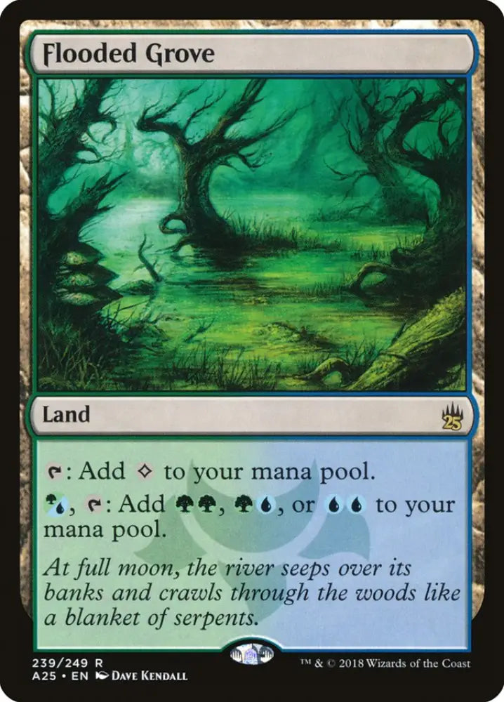 Flooded Grove [Masters 25] - MTG Single