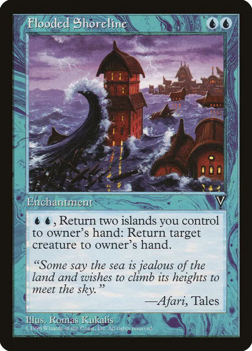 Flooded Shoreline [Visions] - MTG Single