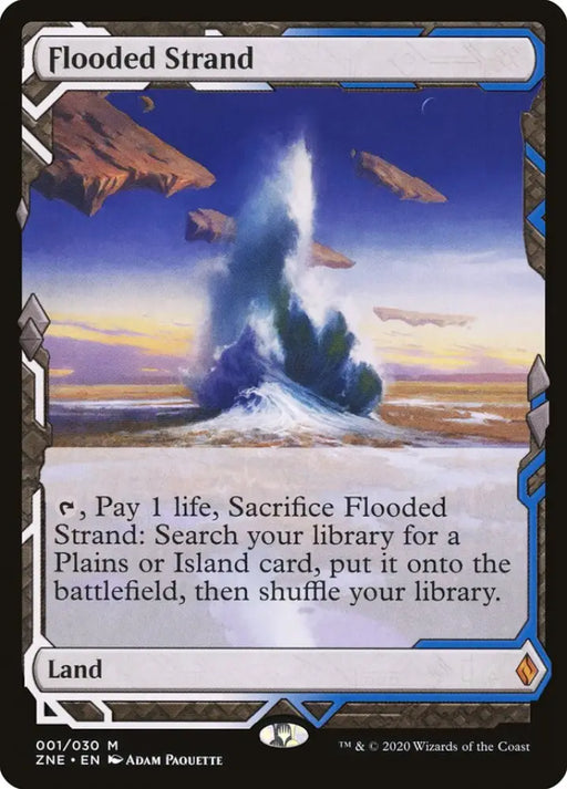 Flooded Strand (Expeditions) [Zendikar Rising Expeditions] - MTG Single