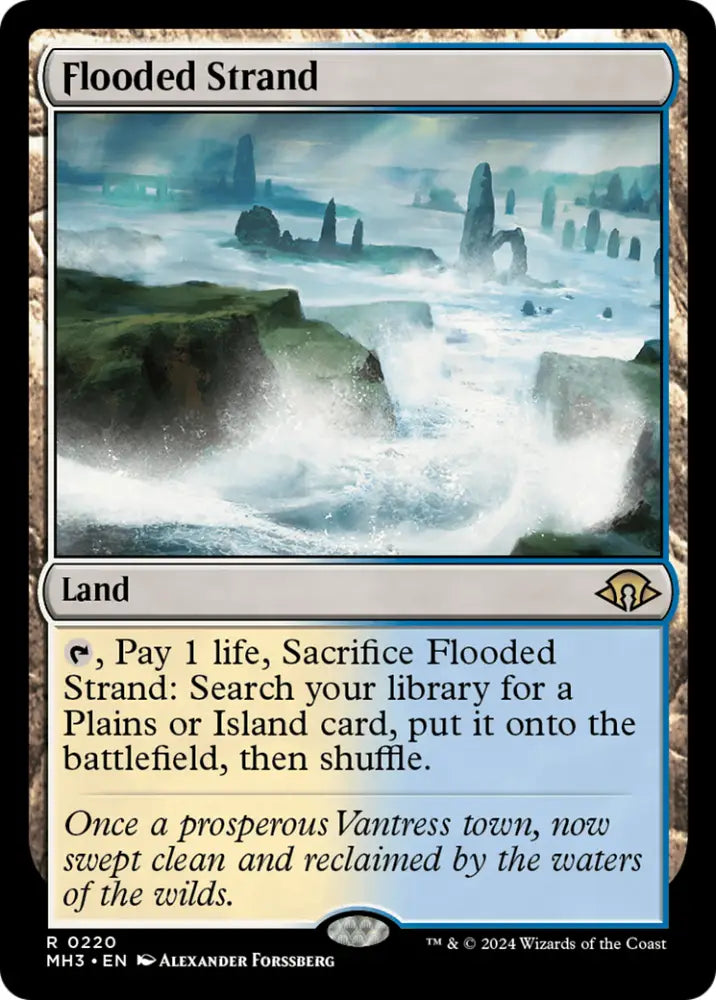 Flooded Strand [Modern Horizons 3] - MTG Single