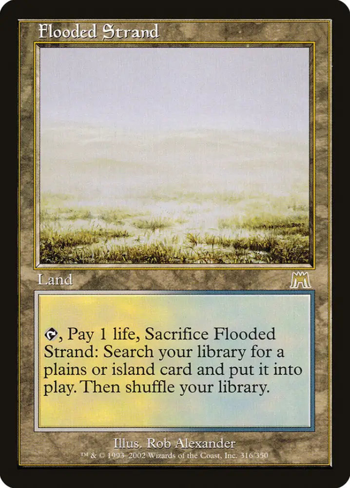 Flooded Strand [Onslaught] - MTG Single