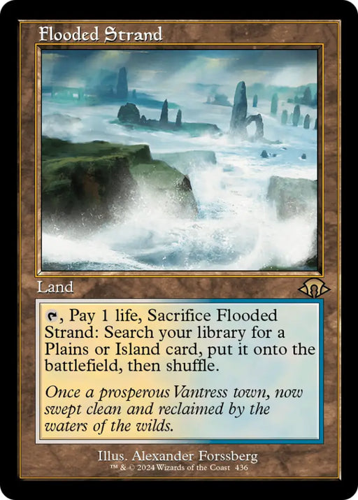 Flooded Strand (Retro) [Modern Horizons 3] - MTG Single