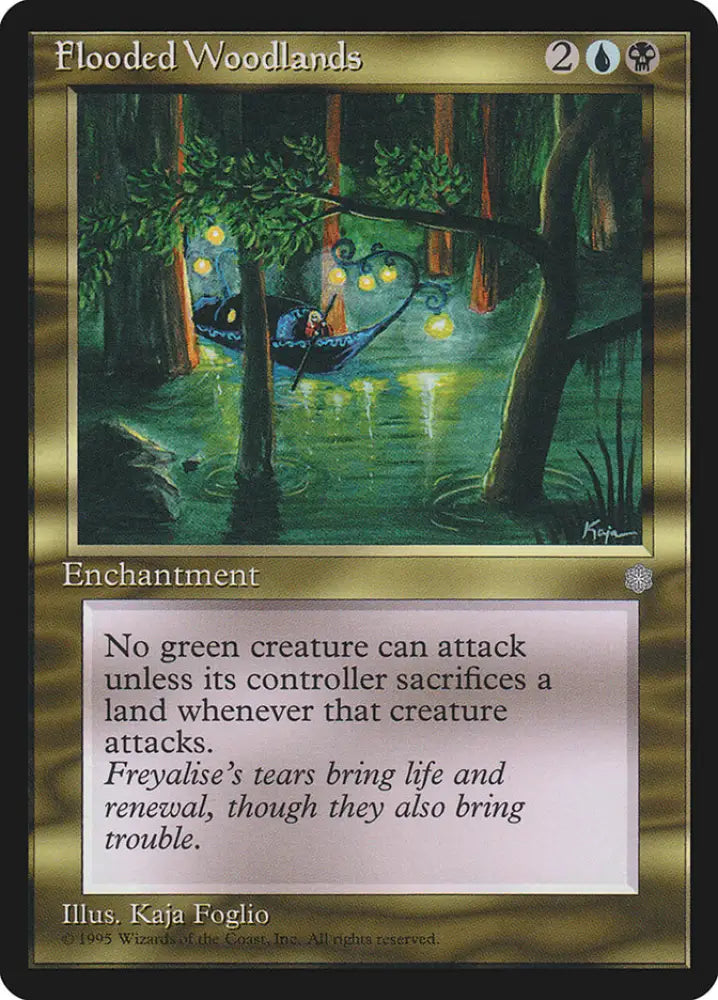 Flooded Woodlands [Ice Age] - MTG Single