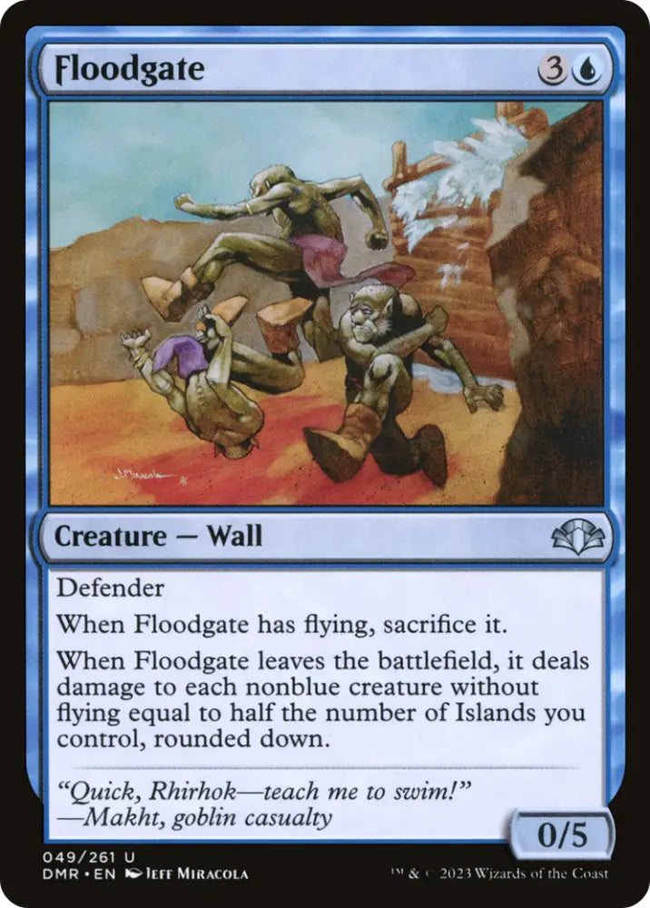 Floodgate [Dominaria Remastered] - MTG Single