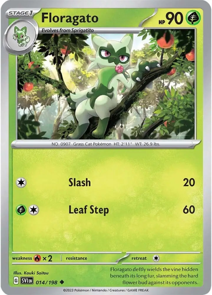 Floragato (014/198) [Scarlet & Violet: Base Set] - Pokemon Single