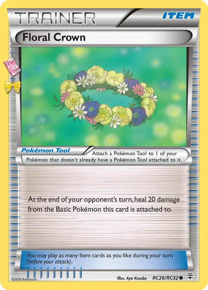 Floral Crown (RC26/RC32) [XY: Generations] - Pokemon Single