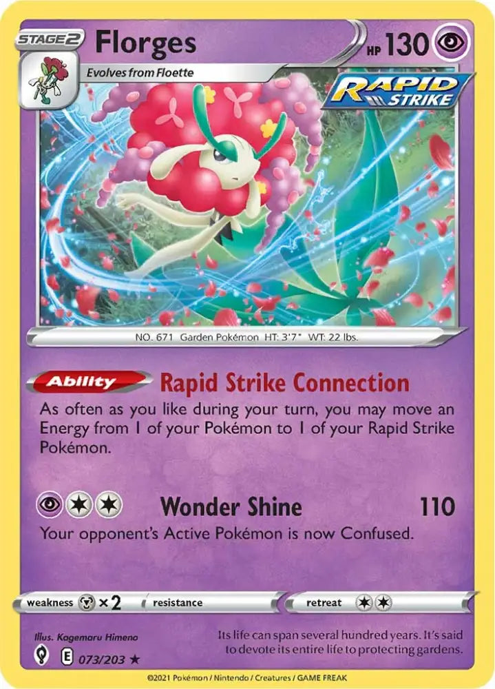 Florges (073/203) [Sword & Shield: Evolving Skies] - Pokemon Single