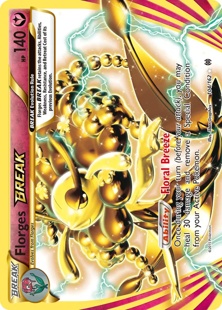 Florges BREAK (104/162) [XY: BREAKthrough] - Pokemon Single