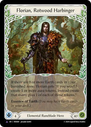 Florian Rotwood Harbinger (Marvel) [Rosetta] Cold Foil - Flesh And Blood Single