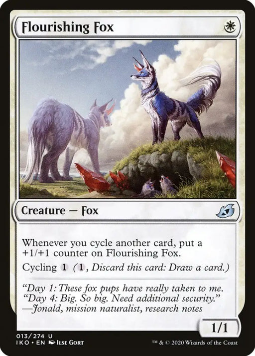 Flourishing Fox [Ikoria: Lair of Behemoths] - MTG Single