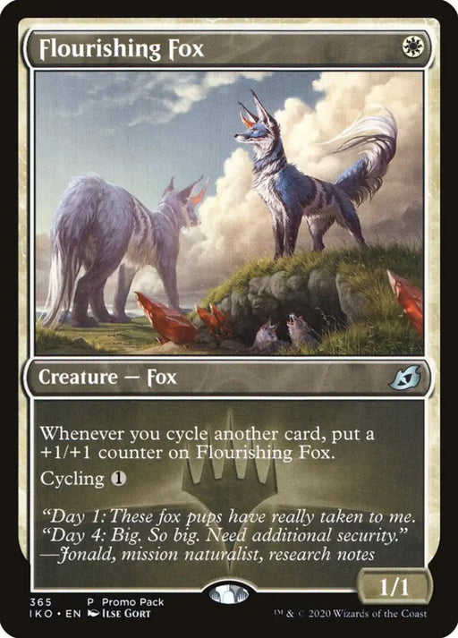 Flourishing Fox (Promo Pack) [Ikoria: Lair of Behemoths Promos] - MTG Single