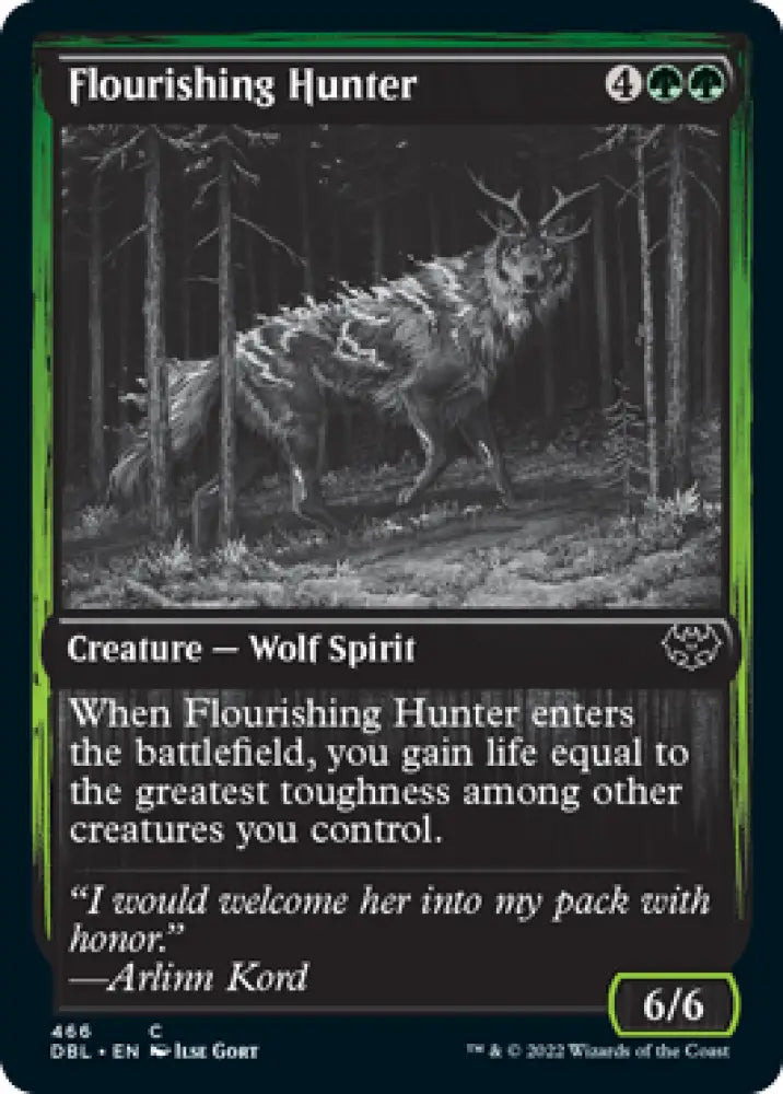 Flourishing Hunter [Innistrad: Double Feature] - MTG Single