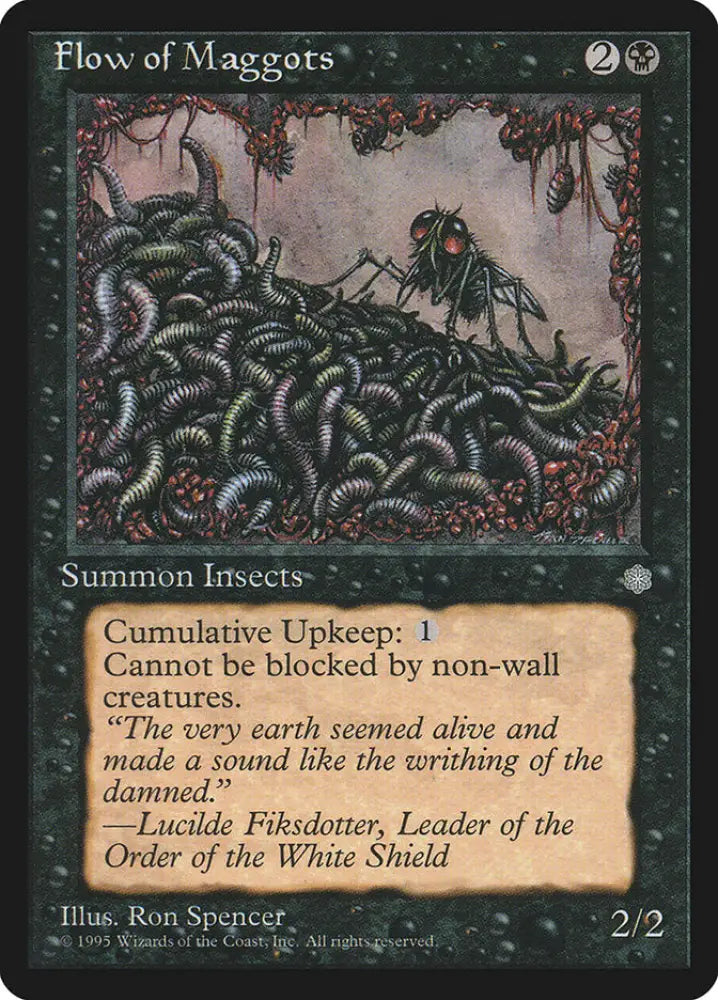 Flow of Maggots [Ice Age] - MTG Single